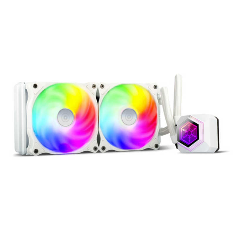 SILVERSTONE　Silverstone リフィル不要簡易水冷Intel/AMD ソケット対応ラジエーター　SST-PF240WARGB-V2