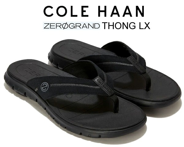 ZEROGRAND THONG LX BLACK c35173 ゼログランド トング スライド