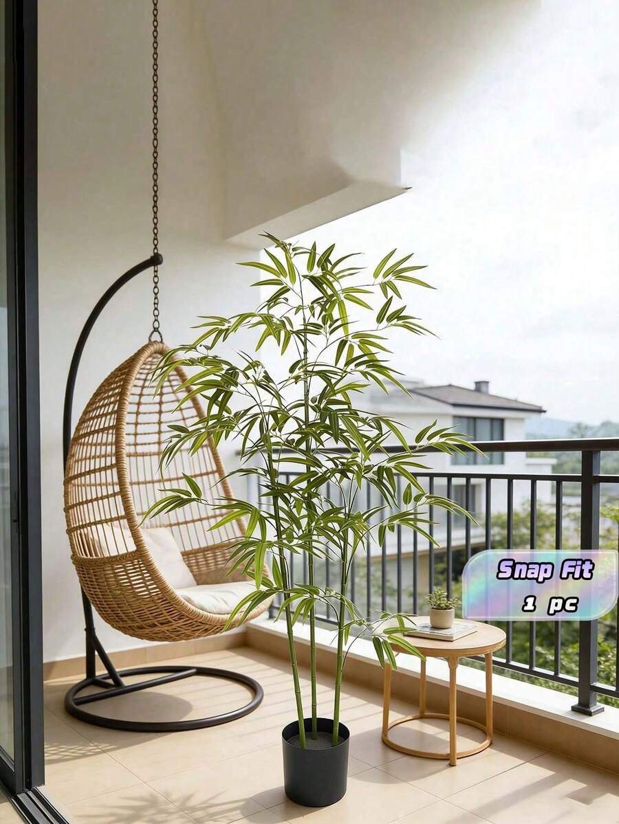 シミュレートされた竹リビングルームの装飾新しい中国禅スタイルの緑の植物床から天井までの鉢植えの装飾大型植物盆栽偽の竹