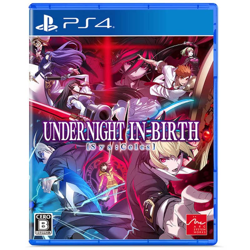 アークシステムワークス　PS4ゲームソフト UNDER NIGHT IN-BIRTH II Sys：Celes