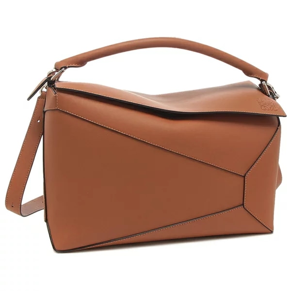 ハンドバッグ ショルダーバッグ パズル バムバッグ ラージ ブラウン メンズ B510P00X04 2530