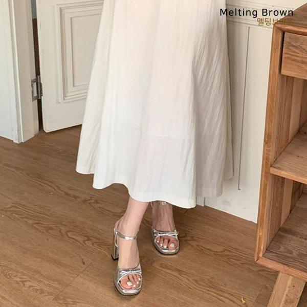 女性の夏のリボンストラッププラットフォームハイヒール