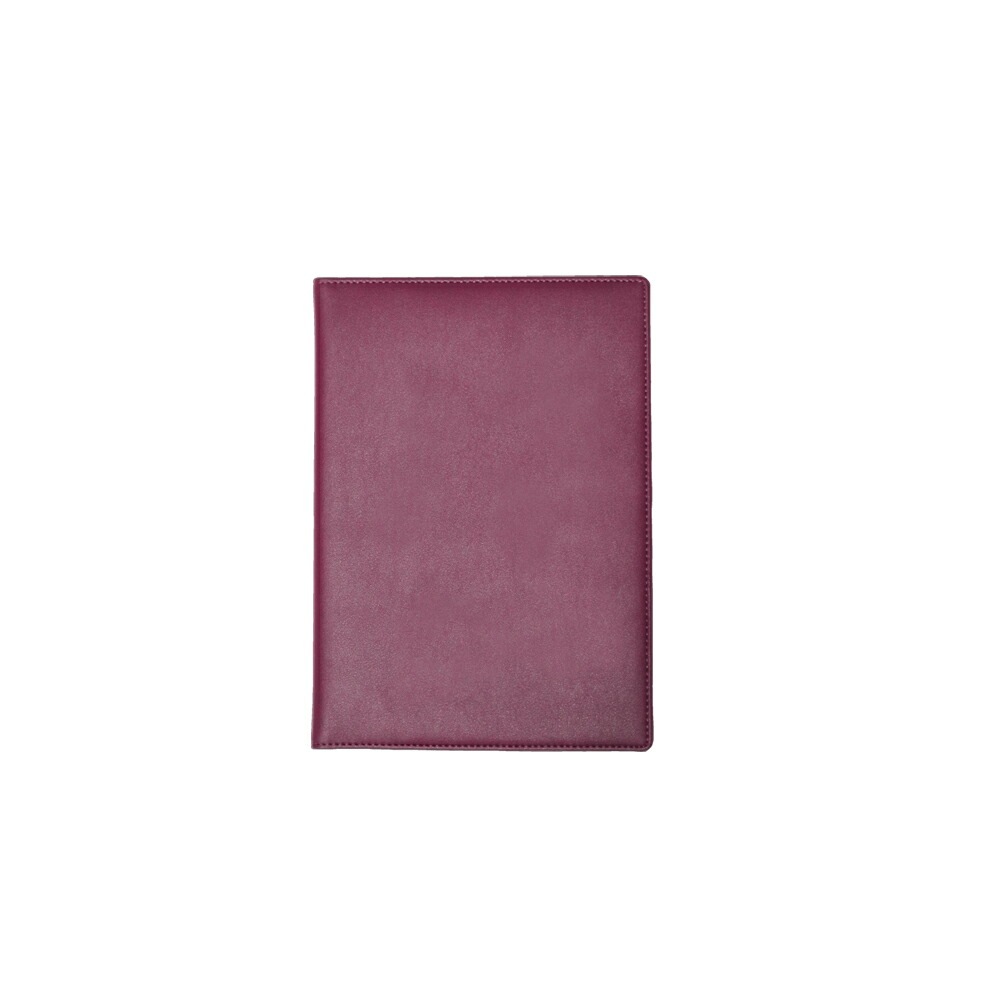 （まとめ買い）コレクト ノートカバー 本革調 A5 ワイン CP-55V-WI [x3]
