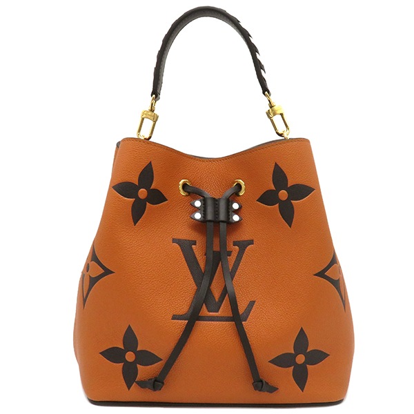 ルイヴィトン LOUIS VUITTON 2WAYバッグ ネオノエ モノグラムジャイアントレザー　　 キャラメル ゴールド金具 茶 ショルダー ハンドバッグ M56888 SP3280 【保存袋】【中