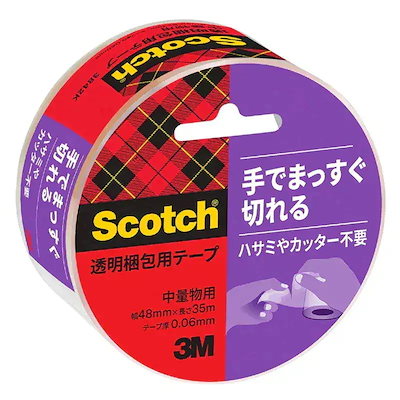 他サイト： スリーエムジャパン【3M】スコッチ(R) 手でまっすぐ切れるテープ 3842Kの商品画像