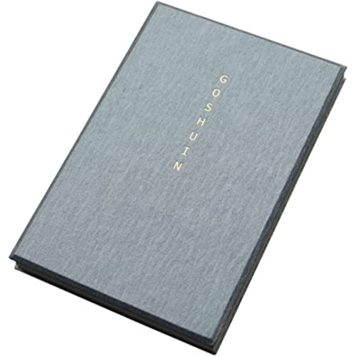 御朱印帳 「新月」（しんげつ）大判サイズ こだわりの職人手作り 謹製 越前和紙使用 じゃばら合掌製本 日本製