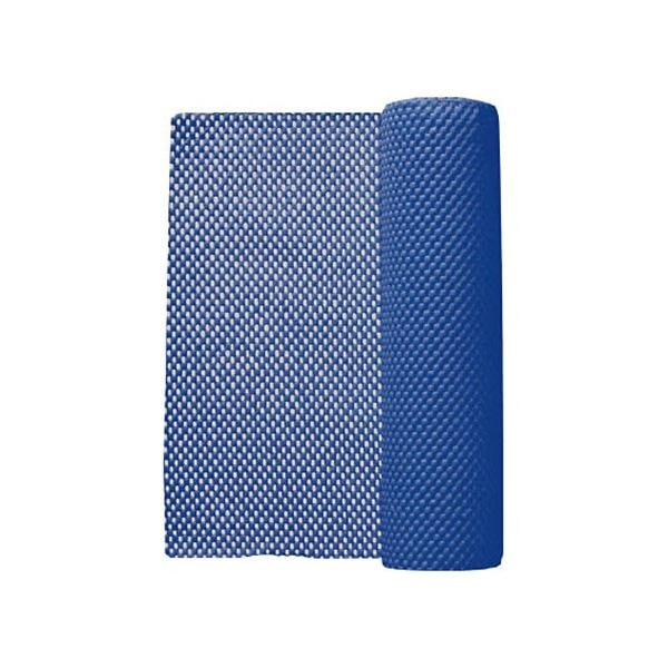 （まとめ）ノンスリップマット 約450mmx2m 青 TNSM45B 1本 [x5セット]