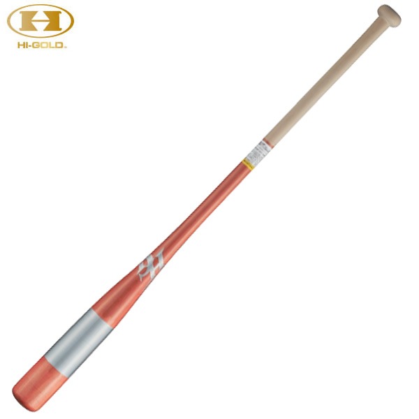 ハイゴールド Hi-GOLD KB-89HAR 木製フィンガーノックバット アメリカンレッド 89cm KB89HAR