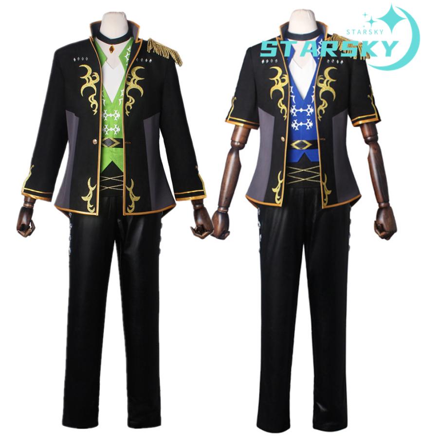 あんさんぶるスターズ!　あんスタ 奇跡決勝戦のウィンターライブ 巴日和 漣ジュン 乱凪砂 七種茨 風　コスプレ衣装　コスプレ服　コスチューム ハロウィン