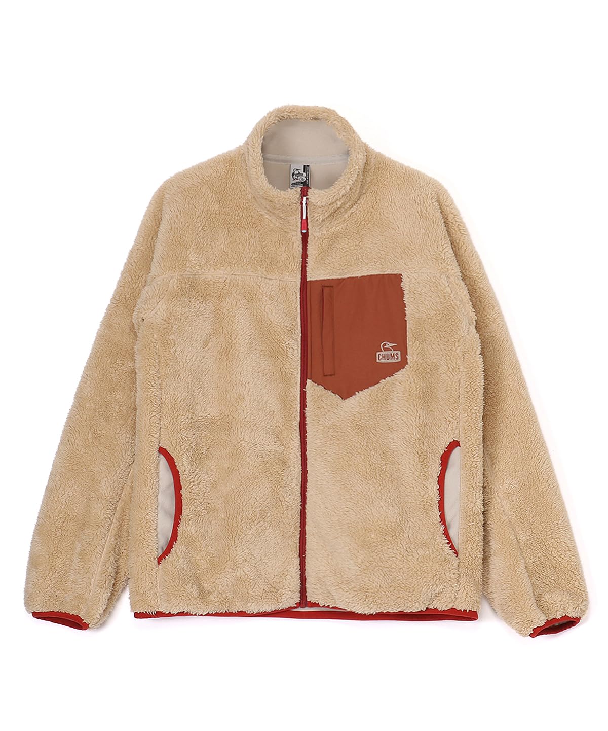 [チャムス] ボンディング フリース ジャケット