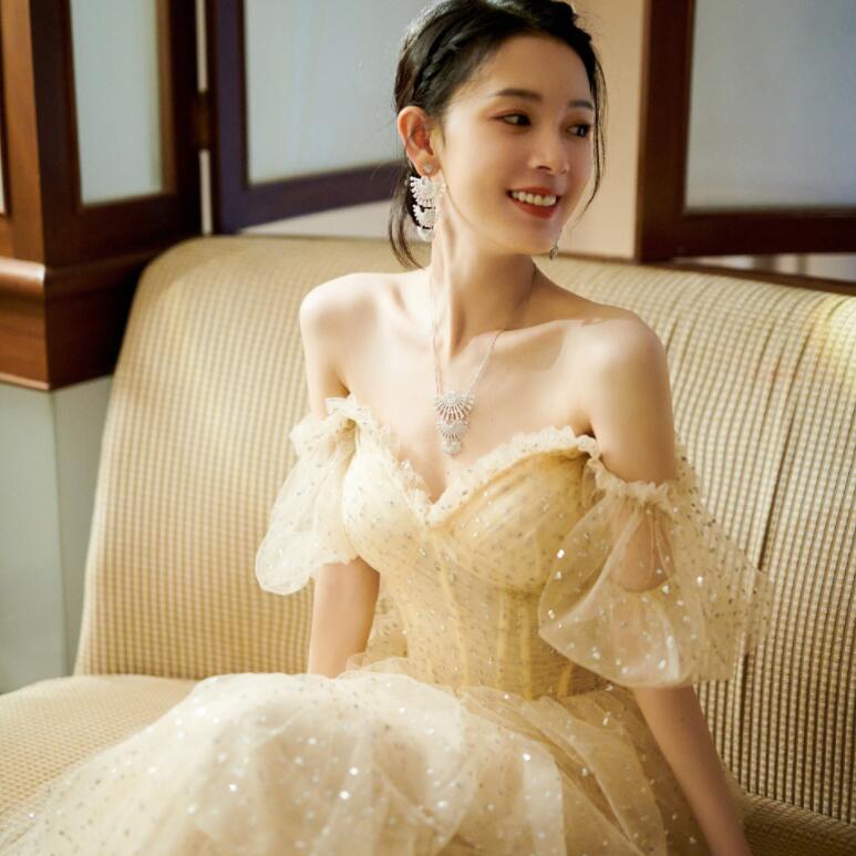 ロングドレス パーティドレス お嬢様 レディースワンピース 袖あり Vネック スパンコール 姫系ワンピース ひざ丈 OL 上品 オフィス レディー 二次会 結婚式 ピアノ 二次会 花嫁 結婚式 披露宴