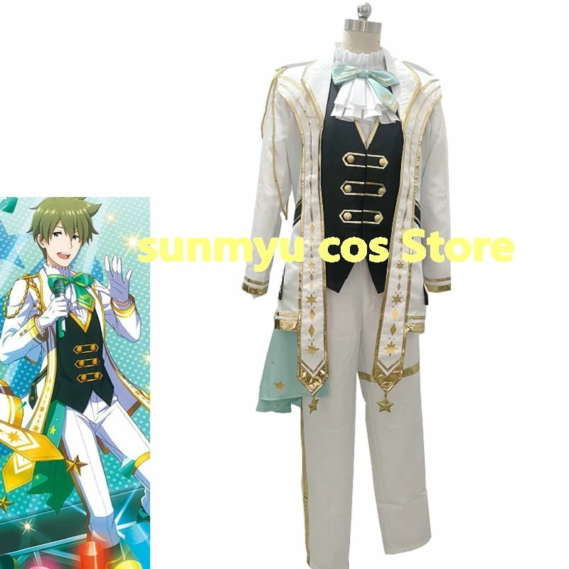 シリーズ15周年記念曲 なんどでも笑おう SideM　アイドルマスターSideM　天道輝 コスプレ衣装 ウィッグ靴追加可　オーダーメイド　オーダーサイズ