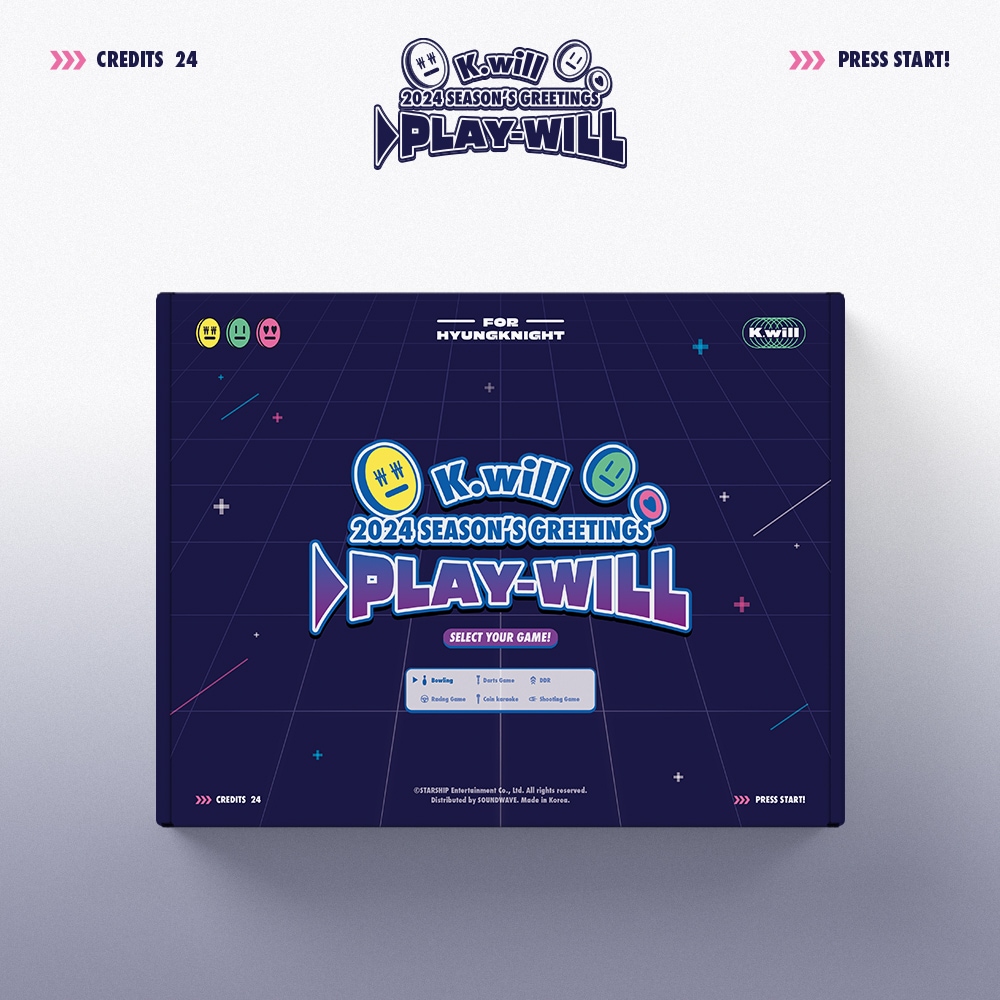 [未開封新品] （特典増戦）ケイウィル（K.WILL）2024 SEASONS GREETINGS [PLAY-WILL]