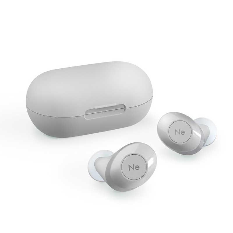 ラディウス　完全ワイヤレスイヤホン Ash Gray [ リモコン・マイク 対応 / ワイヤレス ( 左右分離 ) / Bluetooth ] 　HP-T70BTK 5,548円