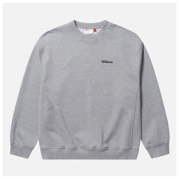 長袖Tシャツ LQC W243001LHT94-MGR Ball スウェットシャツ