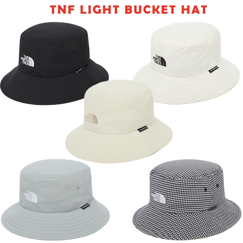韓国正規品保証 関税負担なし NE3HQ04A TNF LIGHT BUCKET HATデイリー 基本 着装 男子 女子 人気 韓国 ファッション 男女共用 アウトドア