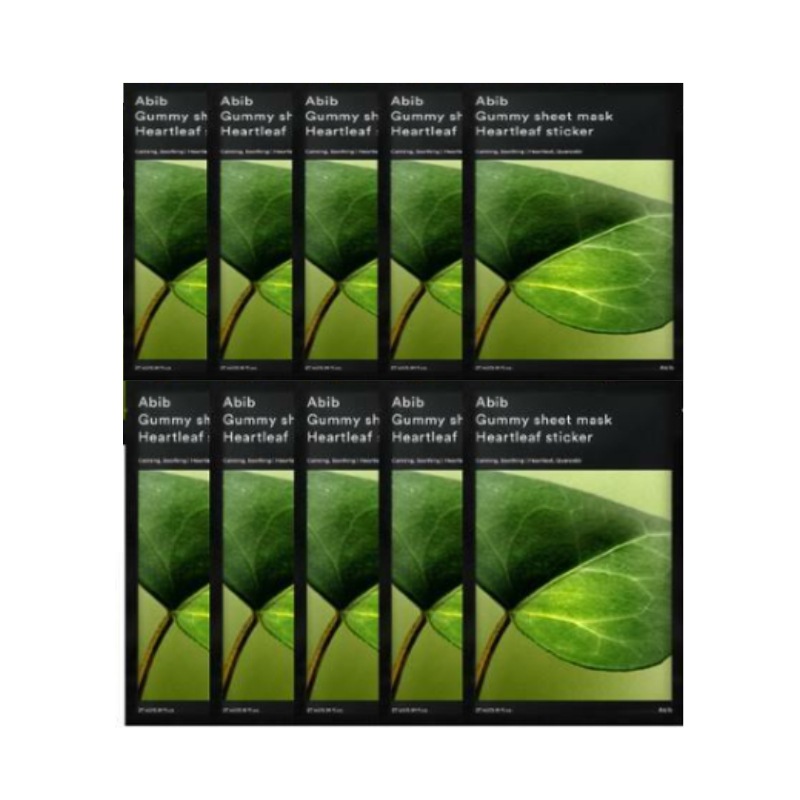 べったりシートマスク ドクダミステッカー 10枚