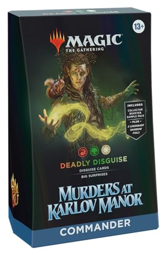 マジック:ザ・ギャザリング カルロフ邸殺人事件 統率者デッキ『完璧な偽装』 英語版 MTG トレカ ウィザーズ・オブ・ザ・コースト MKM D30270000