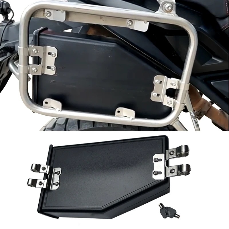 BMW R1200GS・R1250GS LC ADV および Benelli TRK502・TRK702 用 左側 防水ツールボックス 輸入品