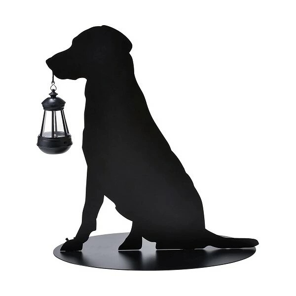最新な SI-1960 シルエットソーラーライト（ドッグ）セトクラフト 犬 LED エコ 光センサー 太陽光 ソーラー ガーデンライト DOG イヌ いぬ インテリア照明・ライト