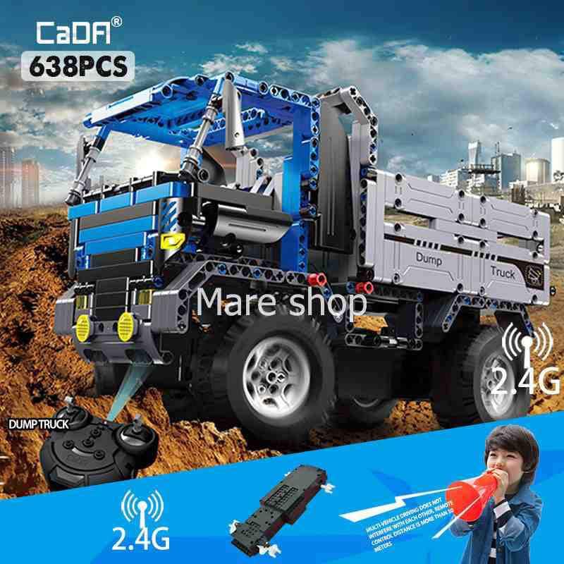 ブロック ビルディング 互換 RCリモートコントロール ダンプトラック テクニックカー ギフト プレンゼント