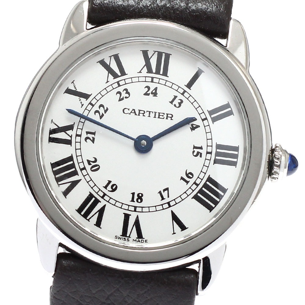 カルティエ CARTIER W6700155 ロンドソロ SM クォーツ レディース _960865【中古】