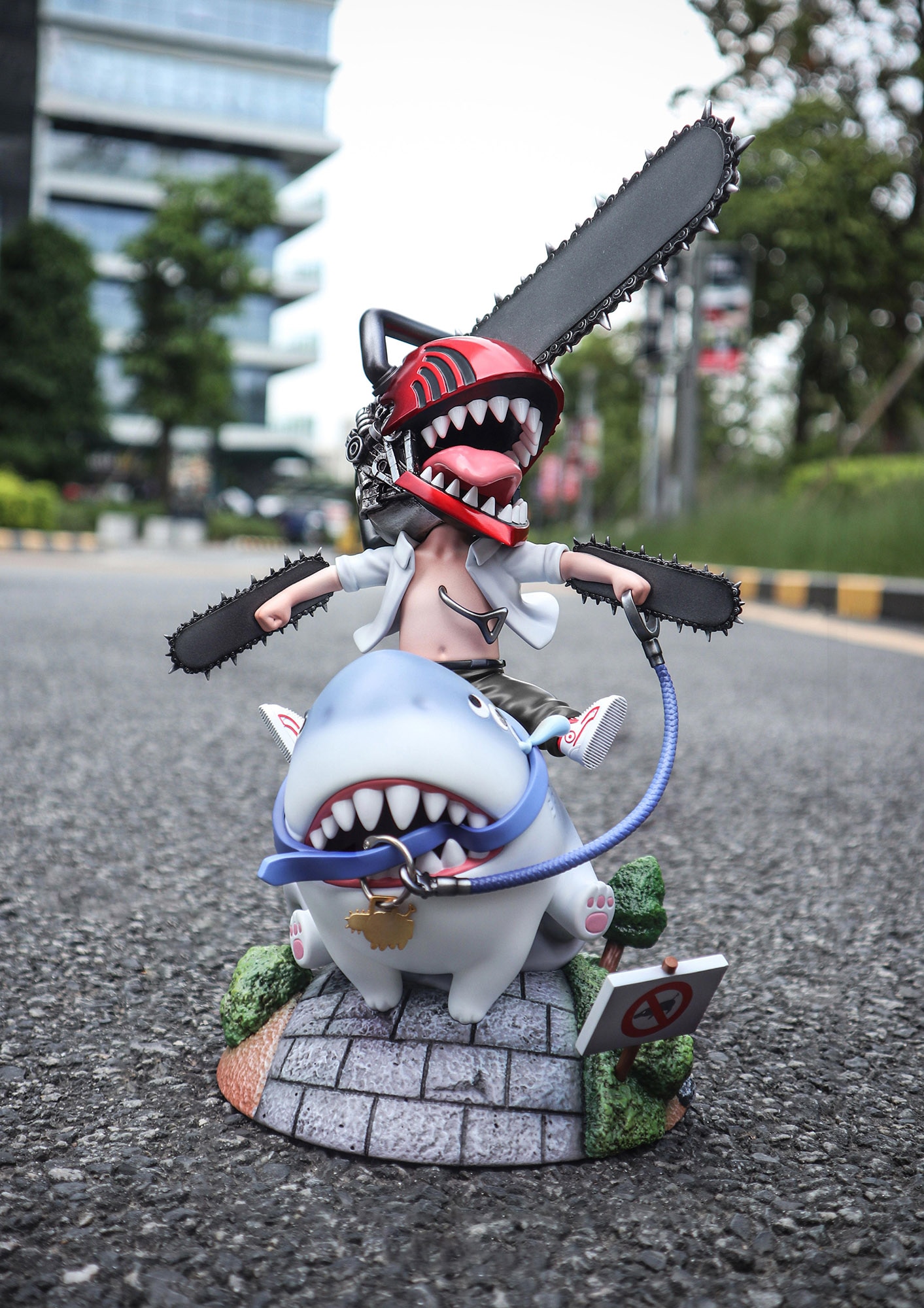 デンジ フィギュア SDスケール 塗装済み完成品 ガレージキット G.S 限定販売 スタチュー