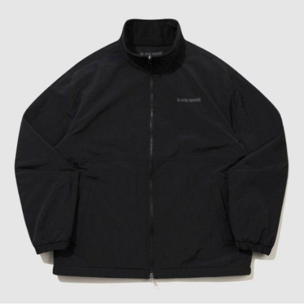 ジャケット VQA QR123LJK11-BLK ユニ リバーシブル ルーズフィット フリース ジャケット / BLACK