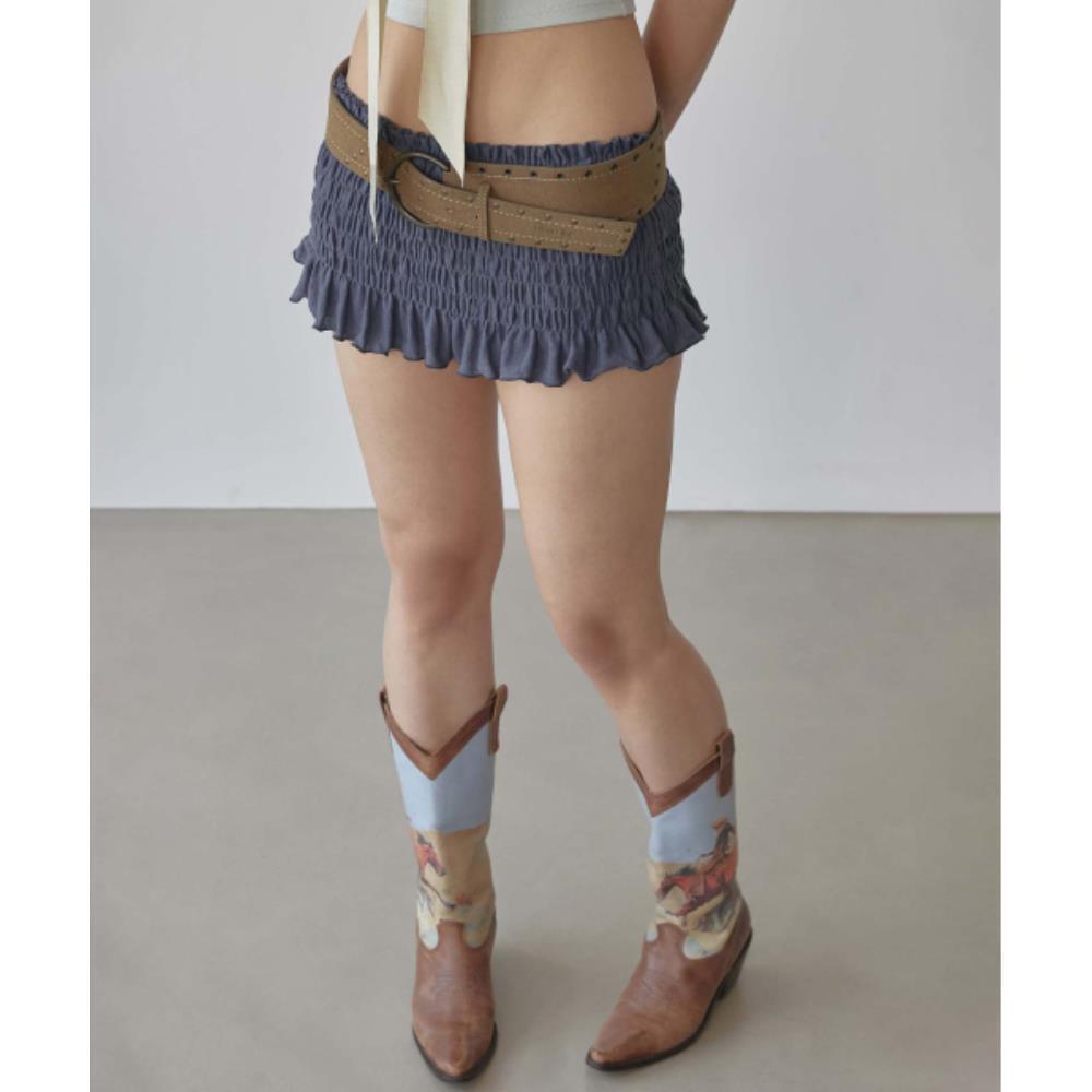 スカルプター Crinkle Volumer Skort Dusty Navy SC25S455NA