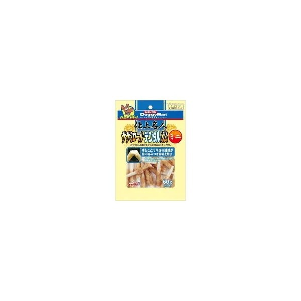 【1ケース】【お取り寄せ対象品】ドギーマン 仕上名人 ササミロールデンタルガム ミニ 60g[ドギーマンハヤシ] *72個
