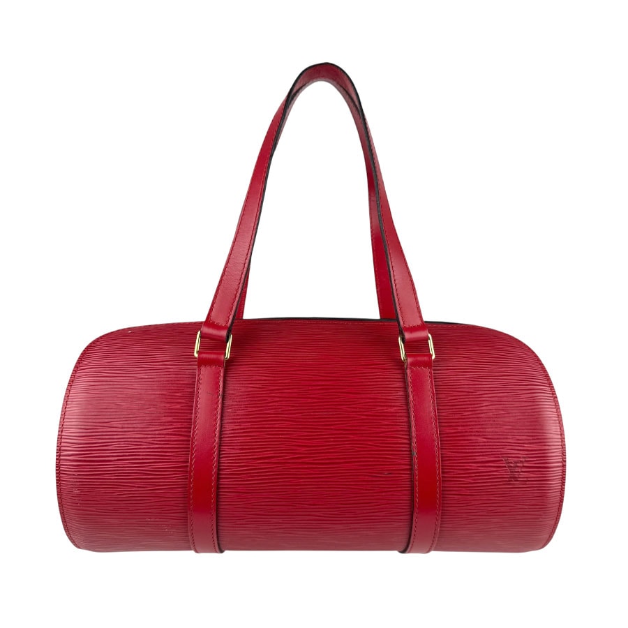 ルイ ヴィトン LOUIS VUITTON ハンドバッグ エピ スフロ エピレザー レッド ゴールド レディース M52227 z6714