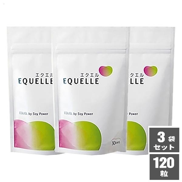 エクエルパウチ120粒3袋セット （追跡番号あり）