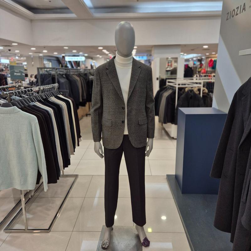 2025年F/W ヘリンボーン&シャドウチェック ビジネスジャケットAAF4KG1104