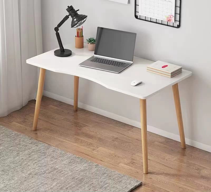 シンプル おしゃれ パソコンデスク 木製 学習机 在宅勤務 リモートワーク 100x60x73cm