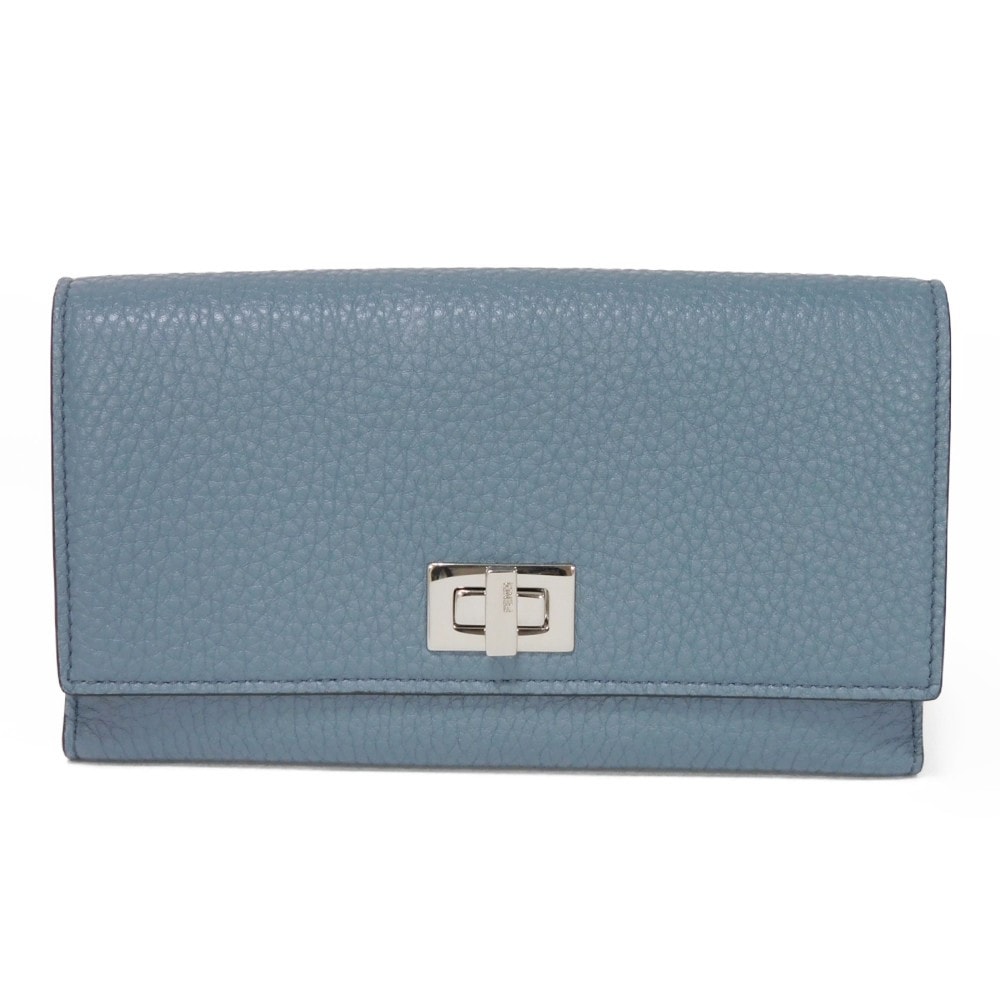 【中古】 長財布 クオイオ ローマ ツイストロック 未使用 ピーカブー コンチネンタル ウォレット セレリア 8M0437 A91B F09VN