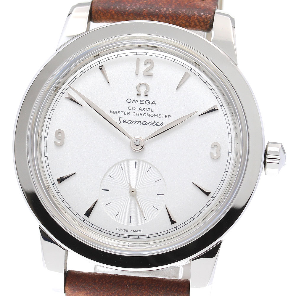 オメガ OMEGA 511.12.38.20.02.001 シーマスター1948 コーアクシャル マスタークロノメーター 限定品 自動巻き メンズ 箱・保証書付_833224【中古】