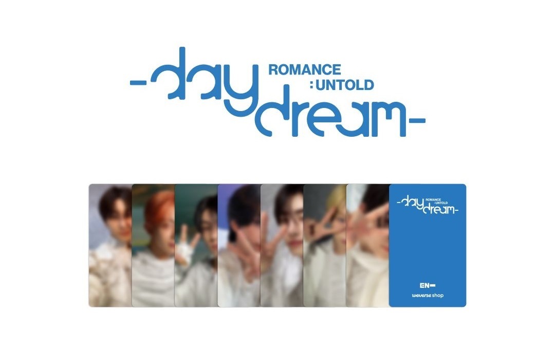 [7枚コンプ] ENHYPEN ROMANCE UNTOLD : DAYDREAM COMEBACK LIVEトレカフォトカード特典 12,818円