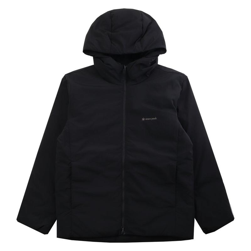 男性用ランドフード軽量ダウンジャケット S25WMGDJ50 BK