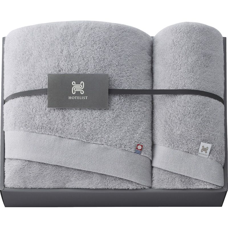 今治 HOTELIST バスタオル&フェイスタオル グレージュ 6,953円