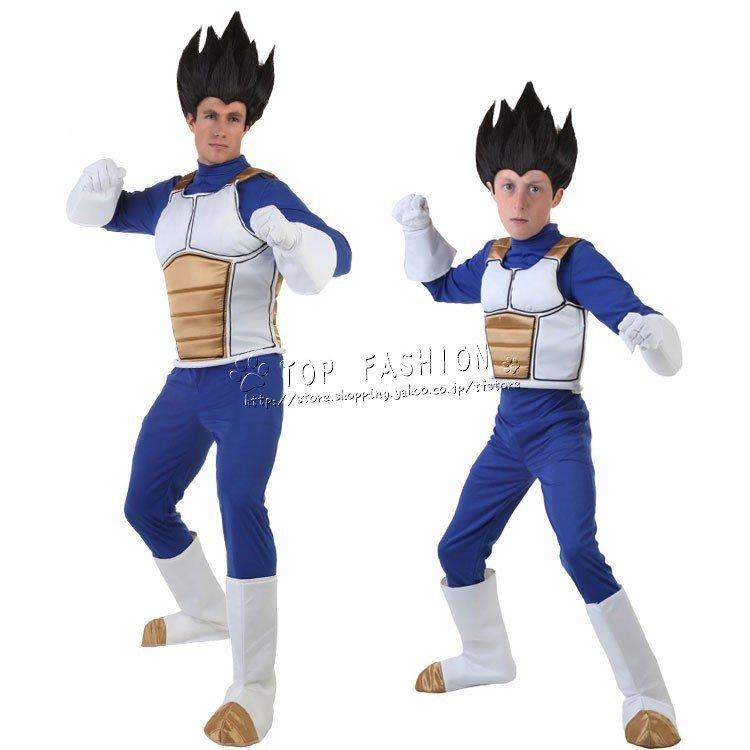 【品質良い 大好評中】ドラゴンボール ベジータ コスプレ 衣装 子供用大人用サイズ コスチューム 変装 cosplay ハロウィンイベント仮装 クリスマス演出服