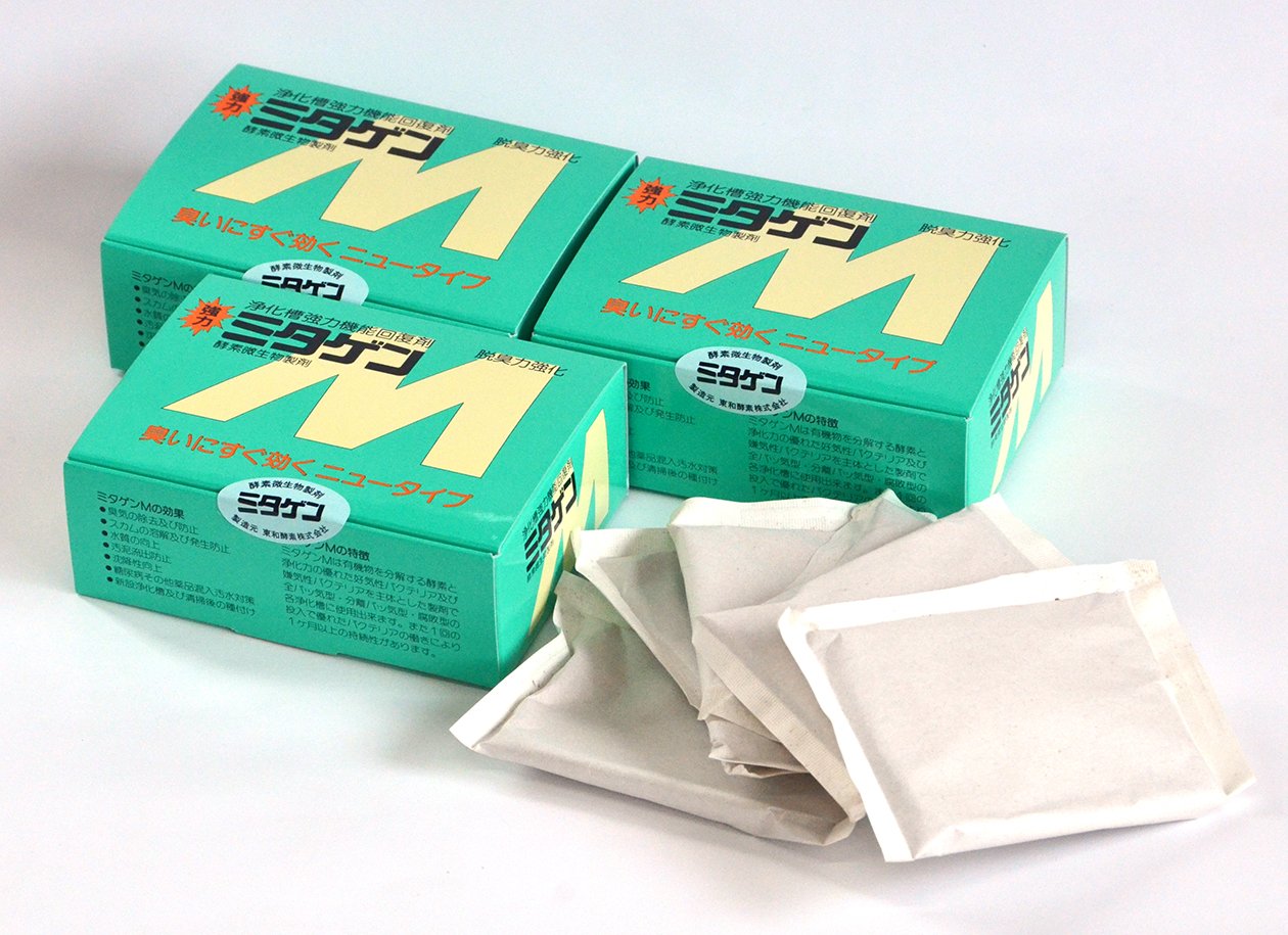 ミタゲンＭ3箱 浄化槽機能回復剤消臭剤