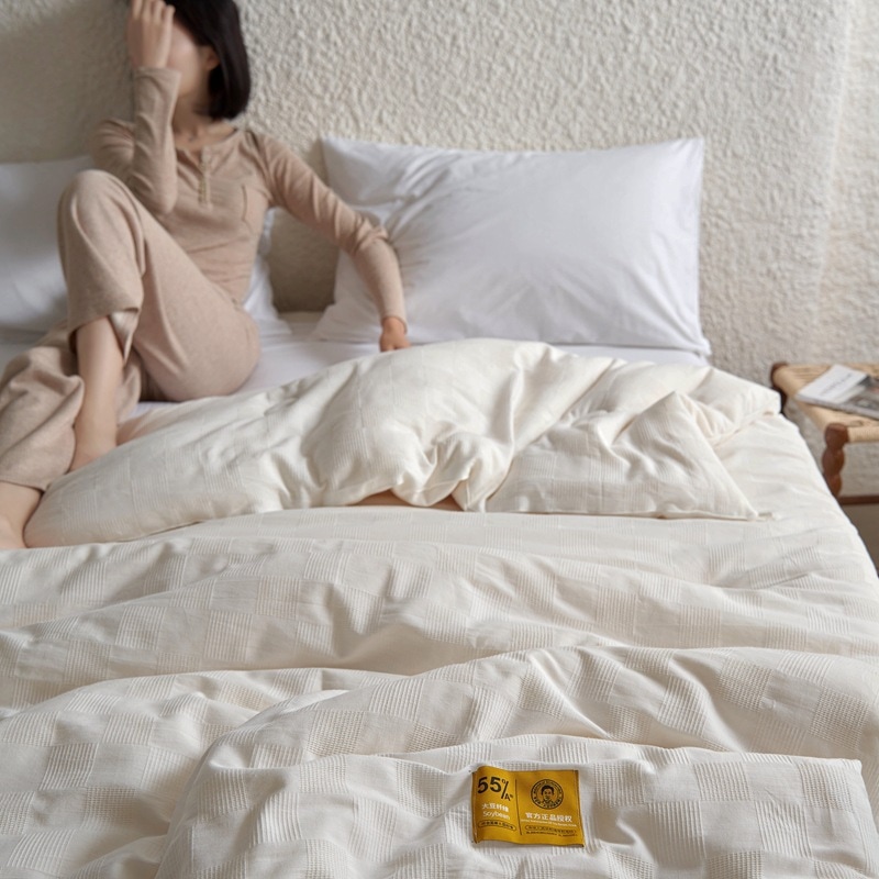 クラスaフルコットンマザーとベビーグレードli Guanqi 55％大豆ピュアコットン大豆繊維は春と秋の冬のキルト