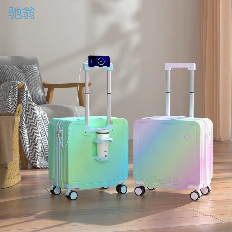 新しい搭乗ケース20インチ高級荷物無料チェックインパスワードトロリーケースユニバーサルホイールスーツケースアンチ