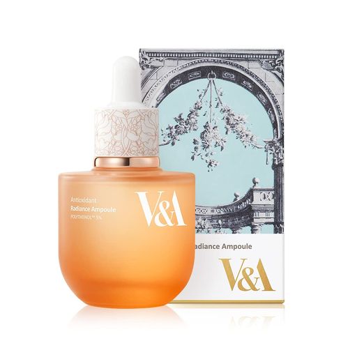 V&A BEAUTY ブイアンドエー アンチオキシデントラディアンスアンプル (アーチ) 50ML イギリスV&A 美容液 シミアンプル うるおい 美肌 天然水使用 V&A博物館 ウィリアム・モリス