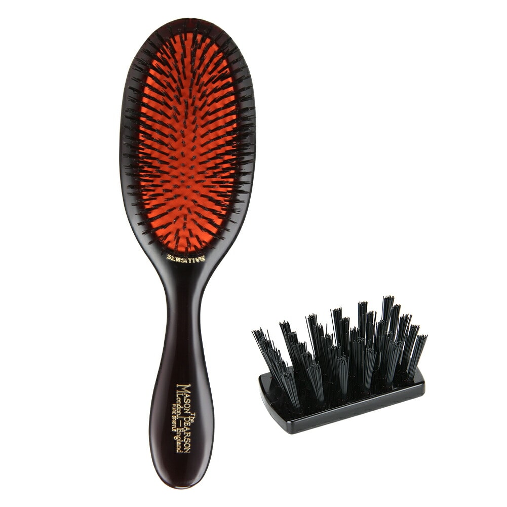 ブラシ ダークルビー 耐久性 くし センシティブブリッスル 猪毛ブラシ SB3