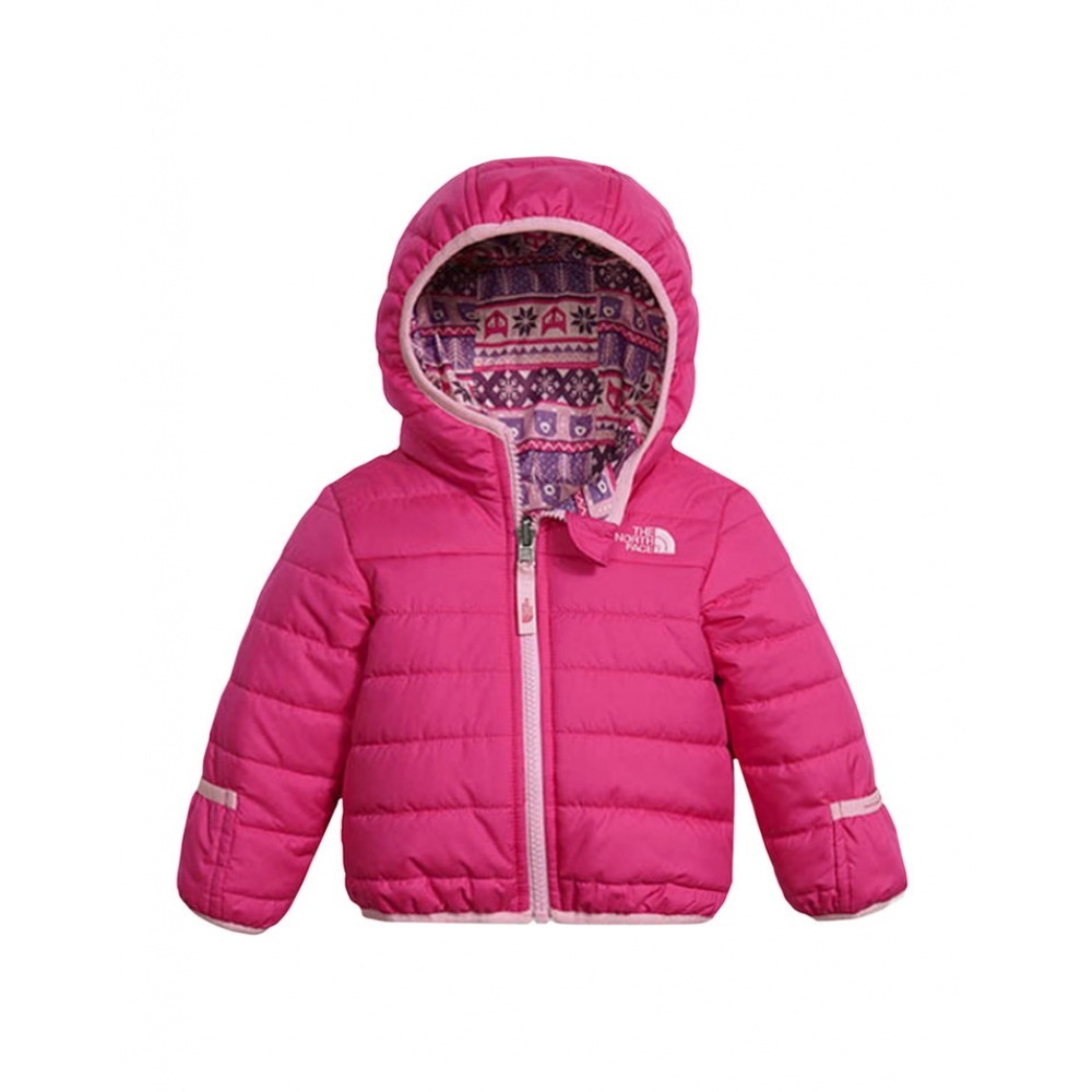 North Face 幼児用両面フード付きパッド入りジャケット