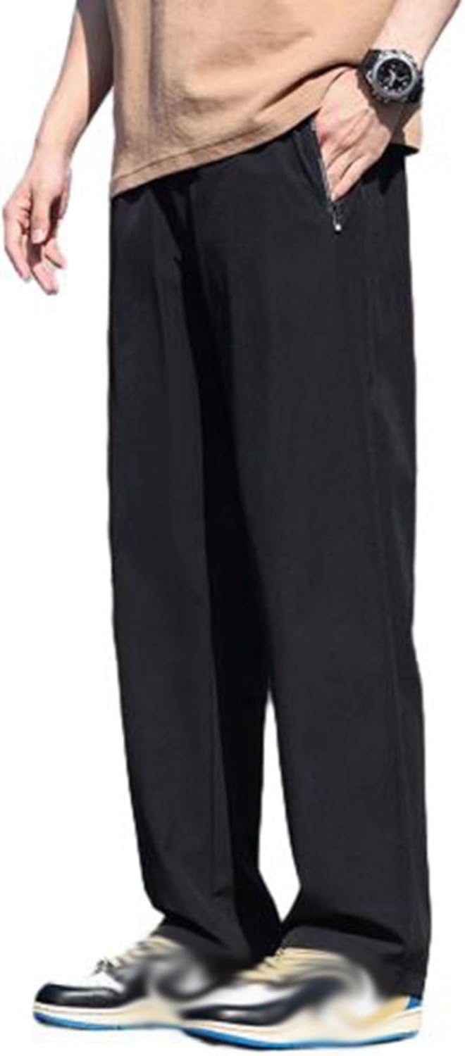 カーゴパンツ ロングパンツ チノパン メンズ テーパード ウエストゴム付き ルーズシルエット 通気 薄い 快適 通気速乾 着回し力穿搭 ベーシック 春夏秋着 カジュアル スポーツ 外出 デイリー