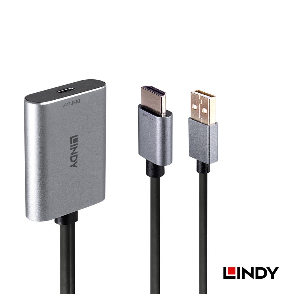【43347】 LINDY HDMI 2.0 to USB Type-C アクティブ変換アダプタ 5,779円