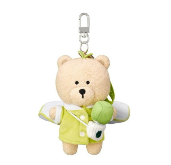 [(2024 NCTxコラボ限定 MD)] NCTベアリスタ ぬいぐるみ キーリング/ベアリースタキーチェーン NCT限定版 2024コラボ商品 NCTファングッズ 限定版キーチェーン