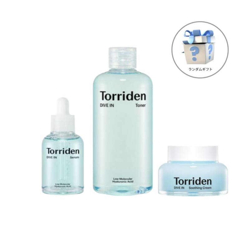 [3点セット] ダイブイン トナー 300ml + セラム 50ml + スージングクリーム 100ml
